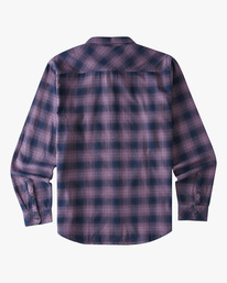 5 Coastline Flannel Shirt Purple ABYWT00116 Billabong