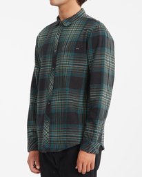 1 Coastline Flannel Shirt White ABYWT00116 Billabong