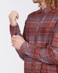 5 Coastline Flannel Shirt Green ABYWT00116 Billabong