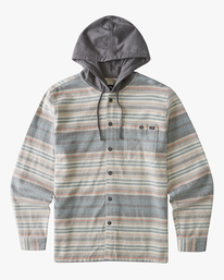 4 Baja Hooded Flannel  ABYWT00117 Billabong