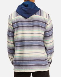 2 Baja Hooded Flannel Beige ABYWT00117 Billabong