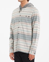 1 Baja Hooded Flannel  ABYWT00117 Billabong