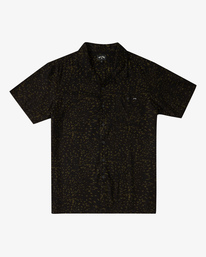 4 Sundays Vacay Short Sleeve Shirt Black ABYWT00122 Billabong