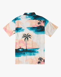 5 Sundays Vacay Short Sleeve Shirt Blue ABYWT00122 Billabong