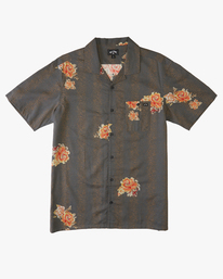 4 Sundays Vacay Short Sleeve Shirt Grey ABYWT00122 Billabong