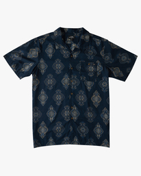4 Sundays Vacay Short Sleeve Shirt Blue ABYWT00122 Billabong