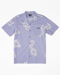 6 Sundays Vacay Short Sleeve Shirt Pink ABYWT00122 Billabong