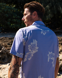 1 Sundays Vacay Short Sleeve Shirt Pink ABYWT00122 Billabong