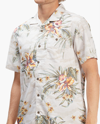 5 Sundays Vacay Short Sleeve Shirt Beige ABYWT00122 Billabong