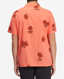 3 Sundays Vacay Short Sleeve Shirt White ABYWT00122 Billabong