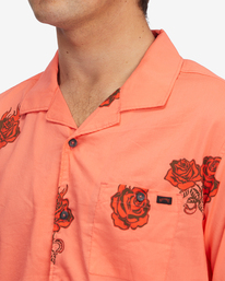 4 Sundays Vacay Short Sleeve Shirt White ABYWT00122 Billabong
