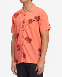 1 Sundays Vacay Short Sleeve Shirt White ABYWT00122 Billabong