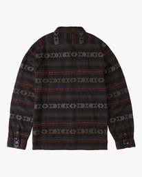 5 Offshore Jacquard Flannel Shirt Black ABYWT00135 Billabong