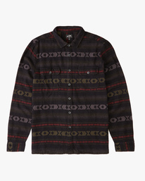 4 Offshore Jacquard Flannel Shirt Black ABYWT00135 Billabong