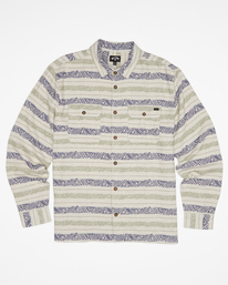 6 Offshore Jacquard 2022 - Flanellhemd für Männer Weiss ABYWT00135 Billabong