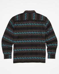 5 Offshore Jacquard Flannel Shirt Black ABYWT00135 Billabong