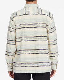 3 Offshore Jacquard Flannel Shirt White ABYWT00135 Billabong