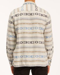 2 Offshore Jacquard Flannel Shirt Beige ABYWT00135 Billabong