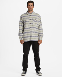 2 Offshore Jacquard 2022 - Flanellhemd für Männer Weiss ABYWT00135 Billabong