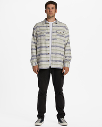 1 Offshore Jacquard 2022 - Flanellhemd für Männer Weiss ABYWT00135 Billabong