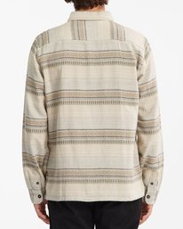 2 Offshore Jacquard Flannel Shirt Beige ABYWT00135 Billabong