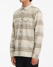 1 Offshore Jacquard Flannel Shirt Beige ABYWT00135 Billabong