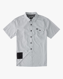 5 A/Div Surftrek Tech UPF 50+ Short Sleeve Shirt Grey ABYWT00157 Billabong