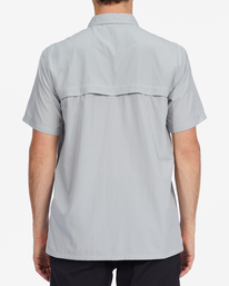 2 A/Div Surftrek Tech UPF 50+ Short Sleeve Shirt Grey ABYWT00157 Billabong