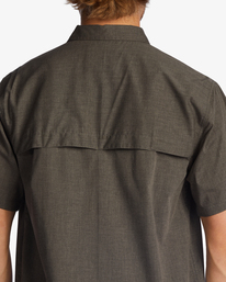 3 A/Div Surftrek Tech UPF 50+ Short Sleeve Shirt Grey ABYWT00157 Billabong