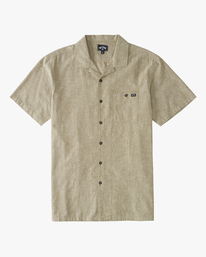 5 Vacay All Day Short Sleeve Shirt Green ABYWT00160 Billabong