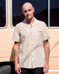 0 Vacay All Day Short Sleeve Shirt Blue ABYWT00160 Billabong