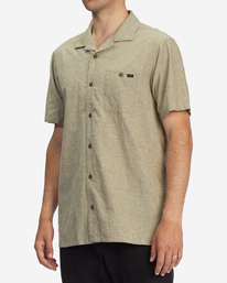 2 Vacay All Day Short Sleeve Shirt Green ABYWT00160 Billabong