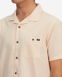 5 Vacay All Day Short Sleeve Shirt Blue ABYWT00160 Billabong