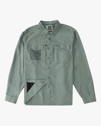 8 A/Div Otis Surftrek UPF 50+ Long Sleeve Shirt Grey ABYWT00163 Billabong