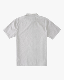 5 All Day Organic Short Sleeve Shirt Grey ABYWT00173 Billabong
