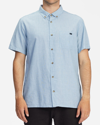 0 All Day Organic Short Sleeve Shirt  ABYWT00173 Billabong