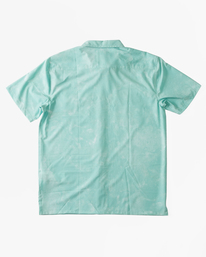 5 A/Div Surftrek Perf Short Sleeve Shirt Green ABYWT00195 Billabong