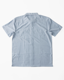 5 A/Div Surftrek Perf Short Sleeve Shirt Blue ABYWT00195 Billabong