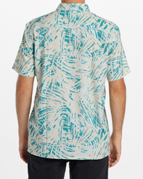 2 A/Div Surftrek Perf Short Sleeve Shirt Beige ABYWT00195 Billabong