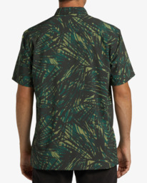 2 A/Div Surftrek Perf Short Sleeve Shirt Green ABYWT00195 Billabong
