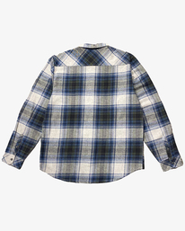 6 Coastline Flannel Shirt Grey ABYWT00198 Billabong