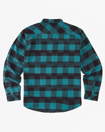 6 Coastline Flannel Shirt Blue ABYWT00198 Billabong