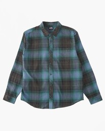 5 Coastline Flannel Shirt Black ABYWT00198 Billabong