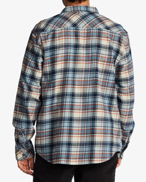 5 Coastline Flannel Shirt White ABYWT00198 Billabong