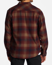 3 Coastline Flannel Shirt Green ABYWT00198 Billabong