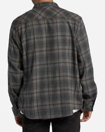 2 Coastline Flannel Shirt Beige ABYWT00198 Billabong