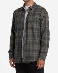 1 Coastline Flannel Shirt Beige ABYWT00198 Billabong