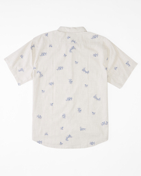 5 Sundays Mini Short Sleeve Shirt White ABYWT00203 Billabong