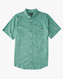 4 Sundays Mini Short Sleeve Shirt Green ABYWT00203 Billabong