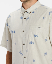 3 Sundays Mini Short Sleeve Shirt White ABYWT00203 Billabong